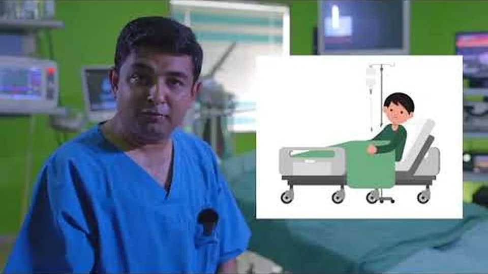 Dr. Himanshu Yadav discussing when an operation may be needed
